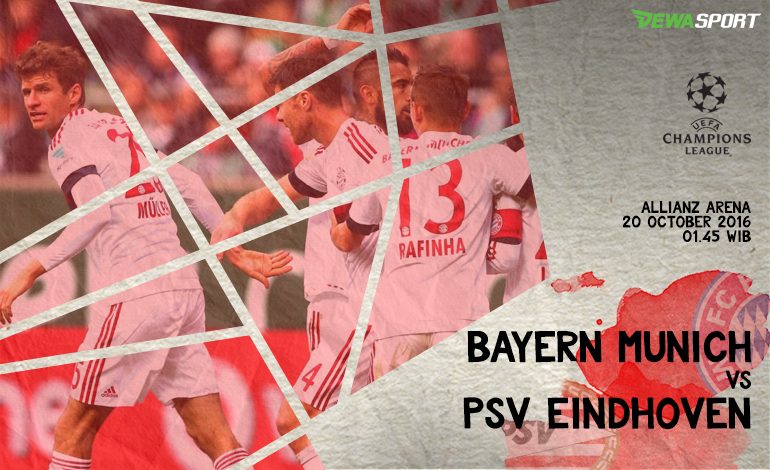 Prediksi Pertandingan Antara Bayern Munchen Melawan PSV Eindhoven