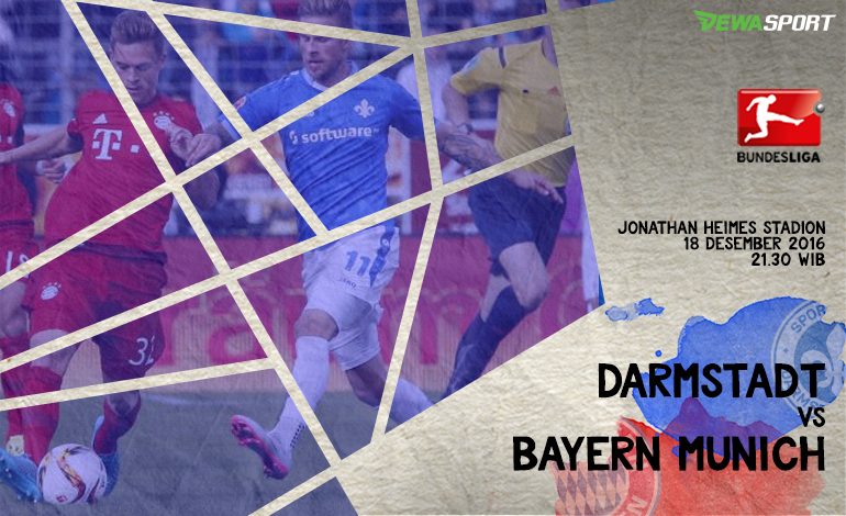Prediksi Pertandingan antara Darmastadt 98 melawan Bayern Munchen