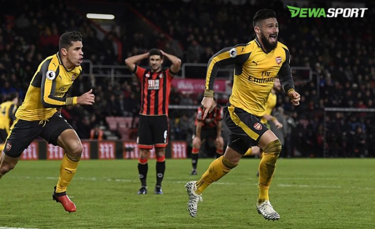 Arsenal Imbangi Bournemouth Secara Dramatis