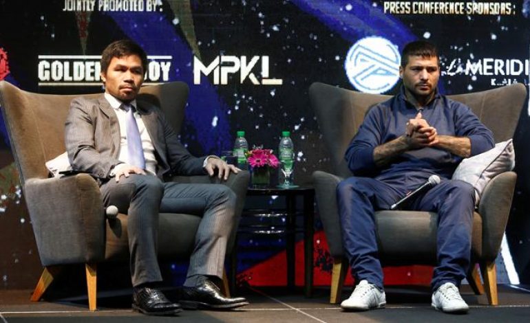 Tinju Dunia: Telat Bayar Panjar, Matthysse vs Pacquiao Terancam