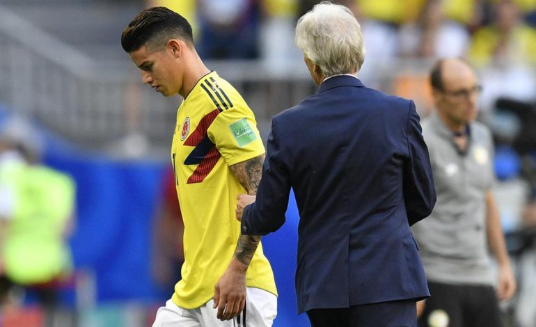 James Rodriguez Menangis Setelah Kolombia Tersingkir