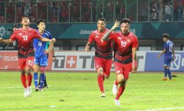 Timnas Indonesia U-23 Upacara 17an di Hotel