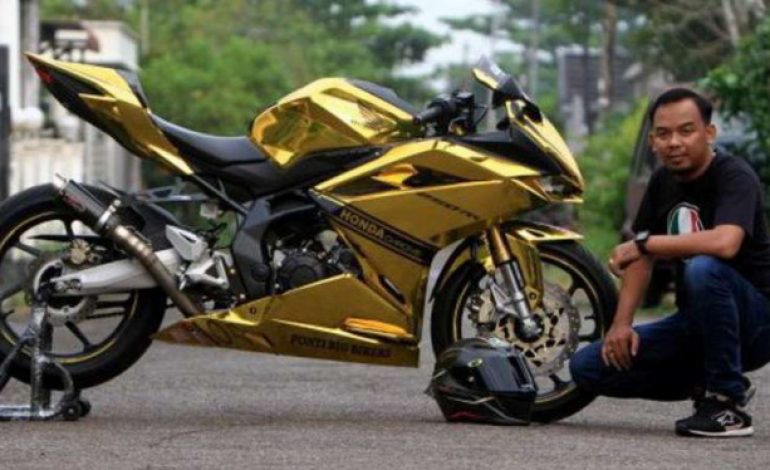 Mentereng, CBR250RR ‘Lapis Emas’ dari Kalimantan