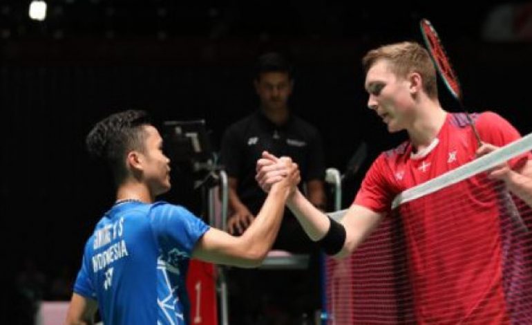 Usai Tersingkir, Viktor Axelsen Akui Anthony Sinisuka Ginting Pantas Menang
