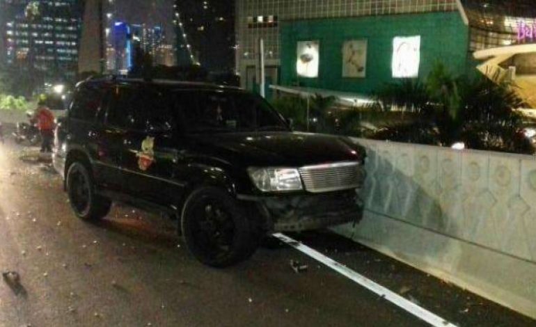 Penampakan Mobil yang Ditumpangi Simic Usai Tabrakan