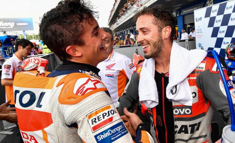 Marquez Ungkap Peran Penting Dovizioso dalam Kesuksesannya di MotoGP
