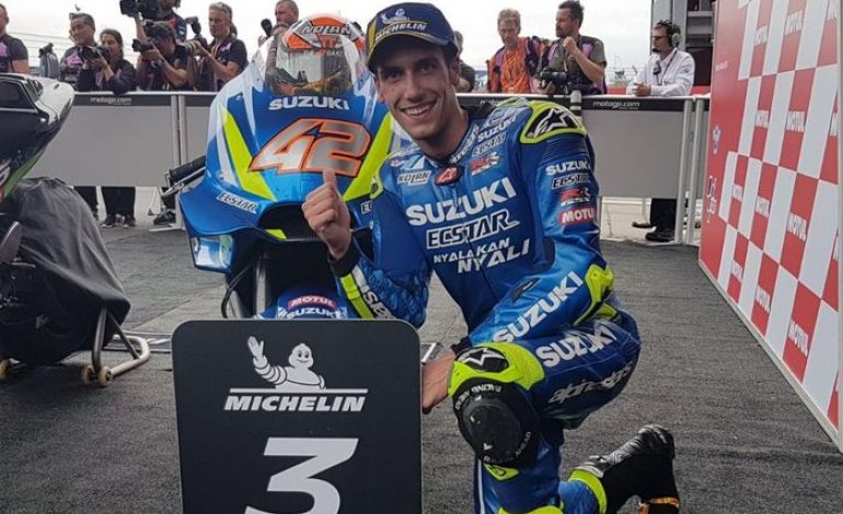 Pembalap Suzuki MotoGP Naik Motor Saat Launching di Indonesia?