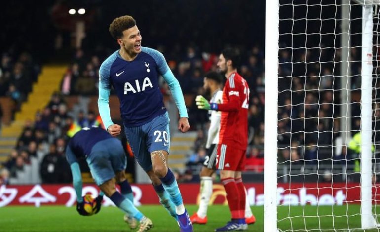 Comeback, Secara Dramatis Tottenham Kalahkakan Fulham