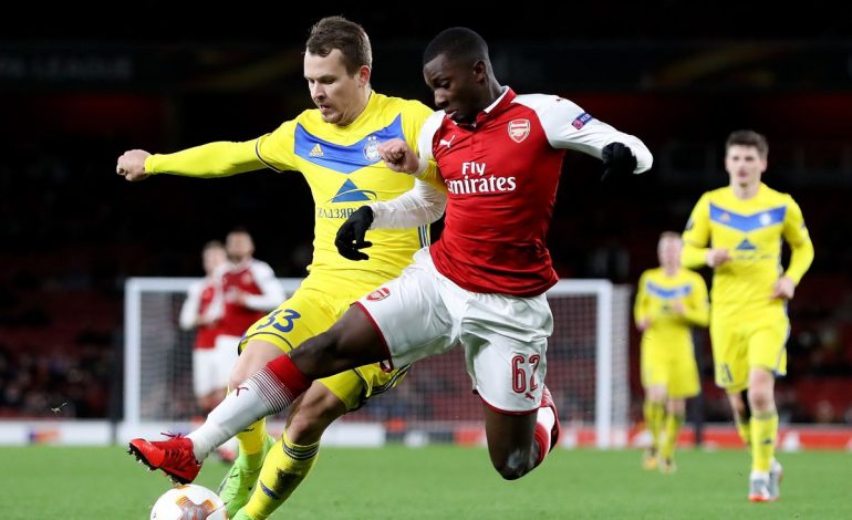 Kartu Merah Lacazette Perparah Kekalahan Arsenal di Borisov Arena