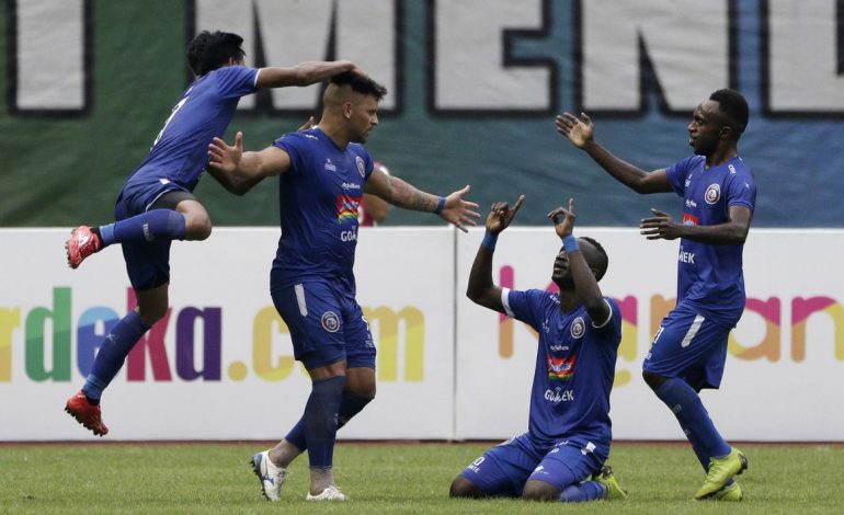 Arema Lolos ke Final Usai Cukur Kalteng Putra