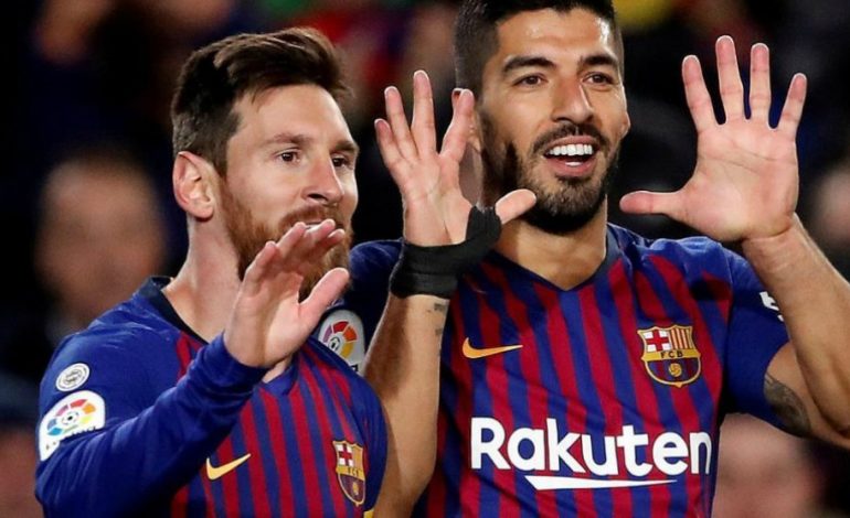 Messi-Suarez Selamatkan Barcelona dari Kekalahan pada Menit Akhir