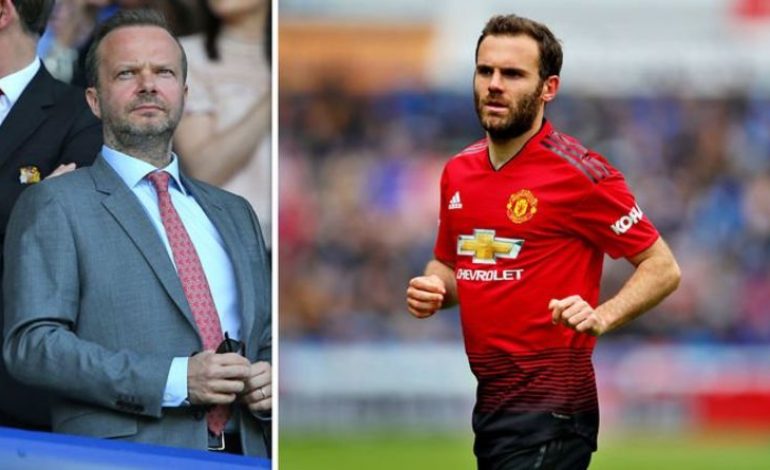 Ed Woodward Bergerak, Juan Mata Bakal Bertahan di MU