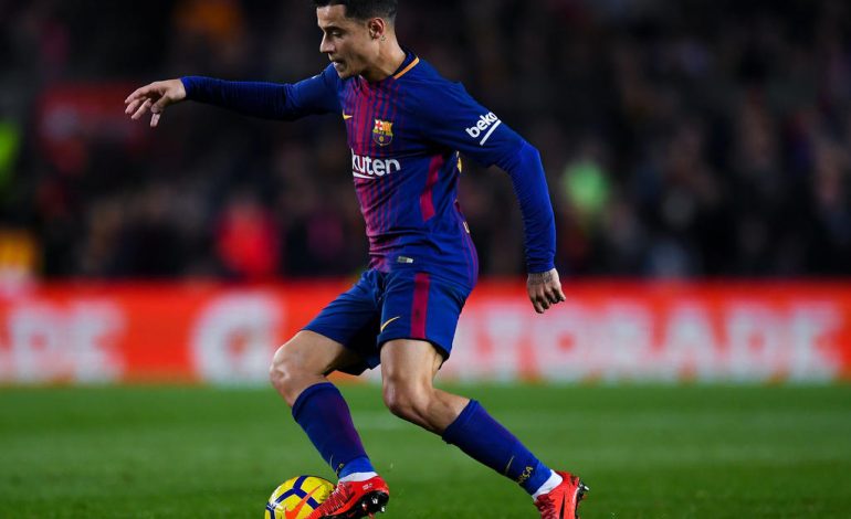 Melempem di Barcelona, Banderol Philippe Coutinho Terjun Bebas