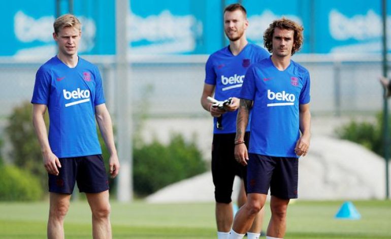 Aksi Frenkie De Jong di Sesi Latihan Bikin Bos Barcelona Terpikat