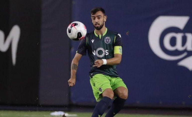 Ketika Bruno Fernandes Pamer Aksi di Depan Klopp