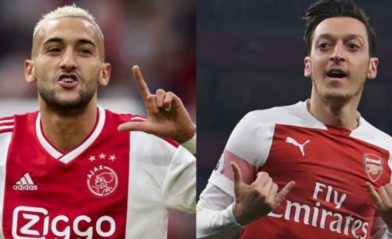Marc Overmars Sarankan Arsenal Jual Mesut Ozil dan Beli Hakim Ziyech