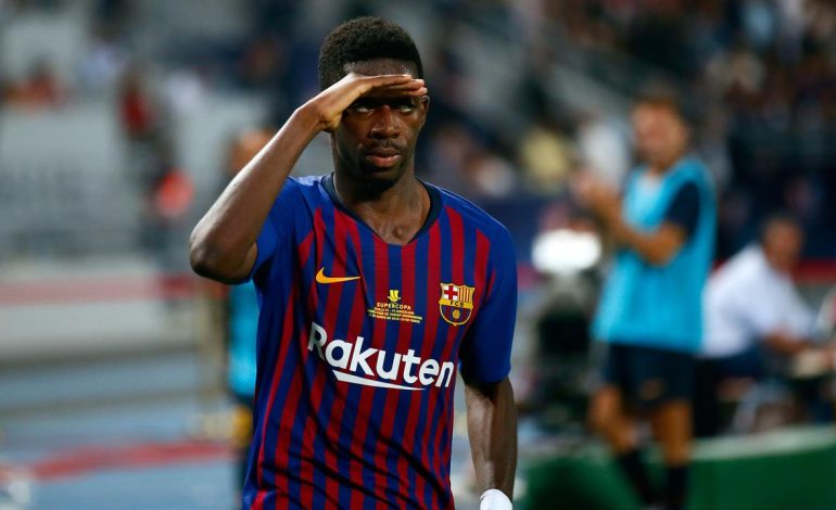Barcelona Kehilangan Ousmane Dembele Selama 5 Pekan