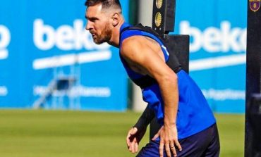 Cedera Pulih, Lionel Messi Mulai Berlatih Lagi Bersama Barcelona