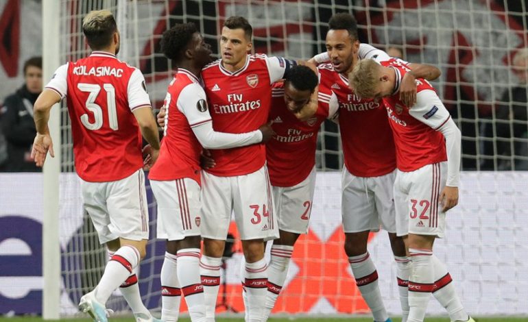 Hasil Pertandingan Eintracht Frankfurt vs Arsenal: Skor 0-3