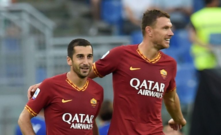 Lakoni Debut Manis, Dzeko Berharap Mkhitaryan Selamanya Bersama Roma