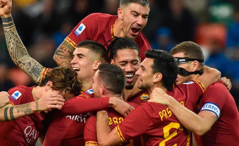 Hasil Pertandingan Udinese vs AS Roma: Skor 0-4