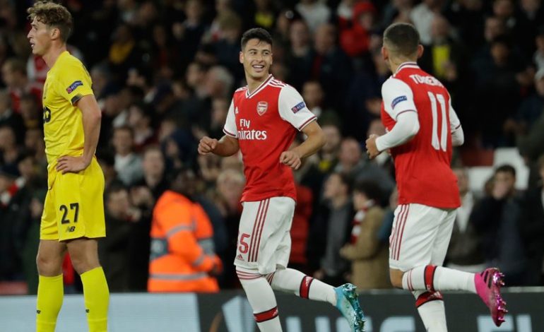 Hasil Pertandingan Arsenal vs Standard Liege: Skor 4-0