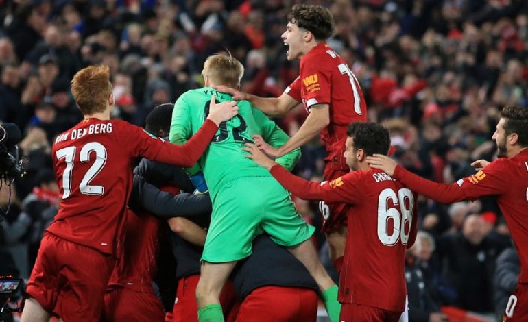 Hasil Pertandingan Liverpool vs Arsenal: Skor 5-5 (5-4)