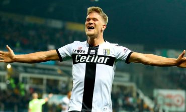 Man of the Match Parma vs AS Roma: Andreas Cornelius