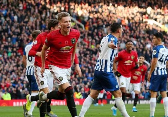 Hasil Pertandingan Manchester United vs Brighton: Skor 3-1