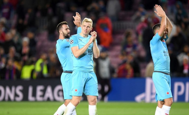 Imbangi Barcelona, Pelatih Slavia Praha: Kami Beruntung!