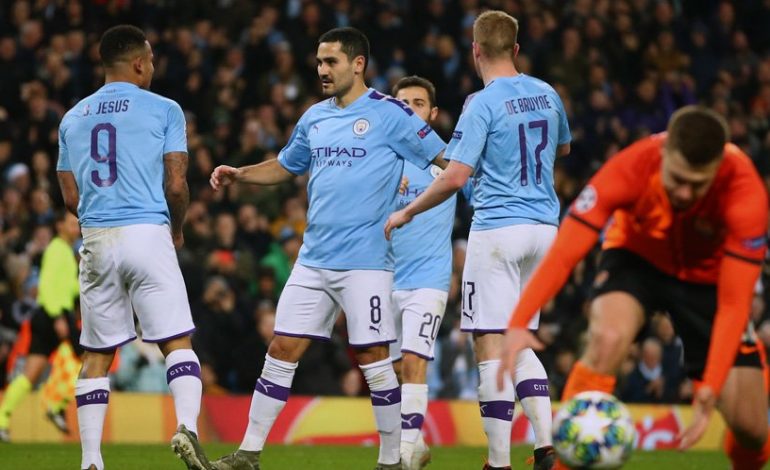 Hasil Pertandingan Manchester City vs Shakhtar Donetsk: Skor 1-1