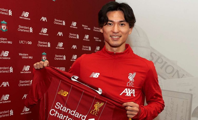 Andy Robertson Puji Takumi Minamino
