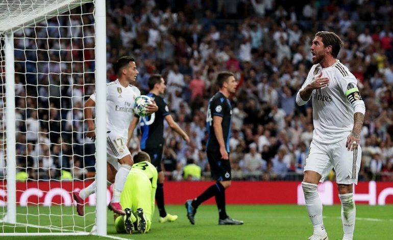 Hadapi Brugge, Real Madrid Tanpa Sergio Ramos