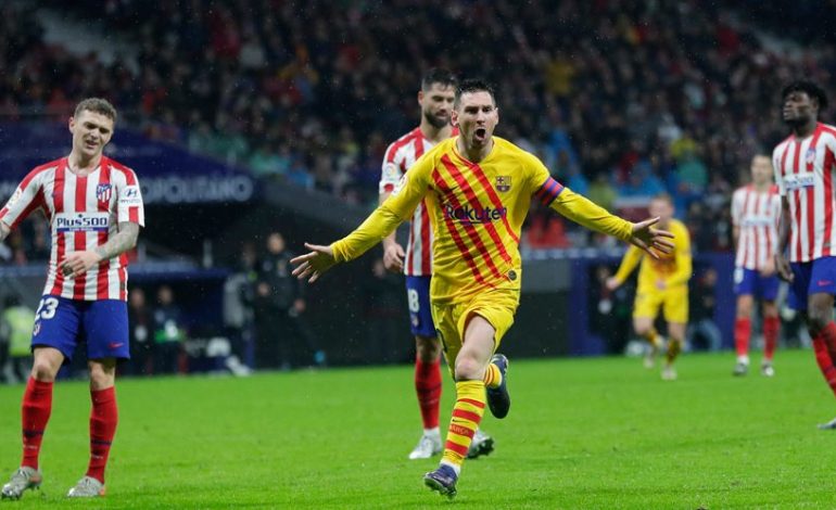Hasil Pertandingan Atletico Madrid vs Barcelona: Skor 0-1