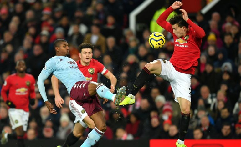 Manchester United Ditahan Imbang Aston Villa