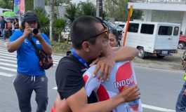 Aiman Cahyadi Buka Emas Pertama Balap Sepeda