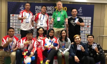 Susanto Megaranto dan Medina Aulia Sumbang Emas Ke-65 untuk Indonesia