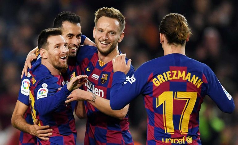 Lionel Messi Cetak Hattrick, Barcelona Sikat Real Mallorca