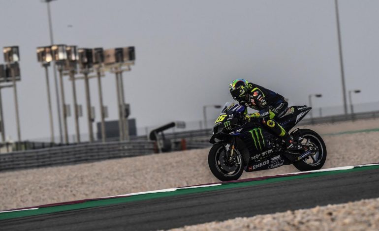 Ban Jadi Penyebab Valentino Rossi Kecelakaan di Hari Ketiga Tes MotoGP Qatar