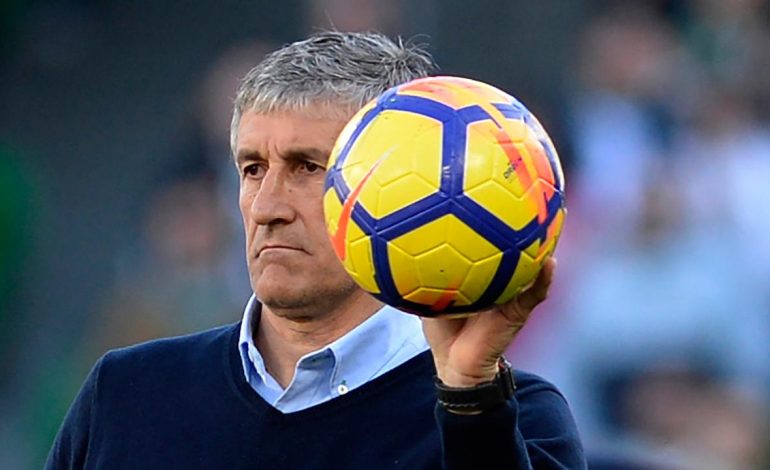 Quique Setien Akui Barcelona Menang Berkat VAR