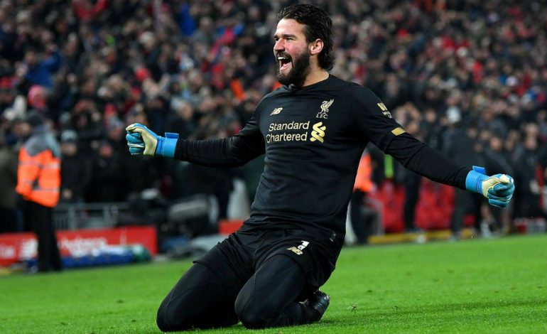 Liverpool Dapat Kabar Menggembirakan dari Alisson Becker