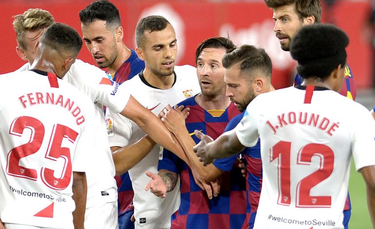 Barcelona Gagal Petik Poin Penuh di Markas Sevilla