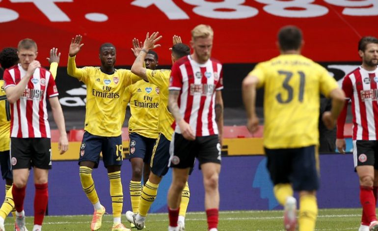 Man of the Match Sheffield United vs Arsenal: Nicolas Pepe