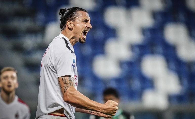 2 Gol Zlatan Ibrahimovic Bawa AC Milan Tembus Zona Liga Europa
