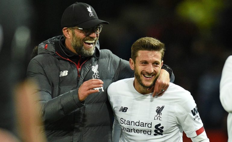 Jurgen Klopp Pastikan Adam Lallana Tak Akan Main untuk Liverpool Lagi