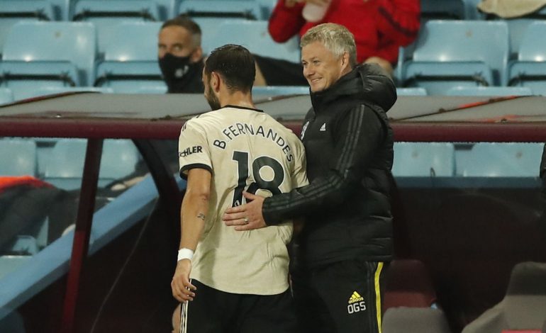 MU Pesta Gol atas Aston Villa, Solskjaer: Kami Beruntung