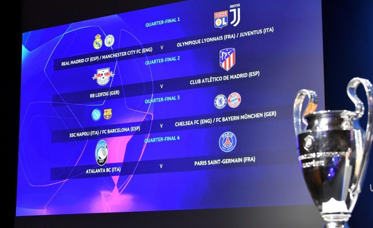 Ini Hasil Undian Perempat Final Liga Champions 2019/2020