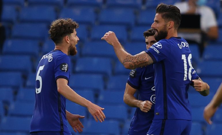Tentukan Kemenangan Chelsea, Giroud: Seharusnya Bisa Lebih Banyak Gol