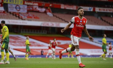 Arsenal Bungkam Norwich City, Aubameyang Lewati Rekor Henry