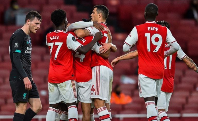 Hasil Pertandingan Arsenal vs Liverpool: Skor 2-1